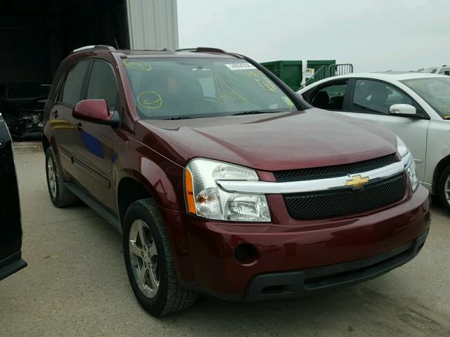 2CNDL63FX76235336 - 2007 CHEVROLET EQUINOX LT MAROON photo 1