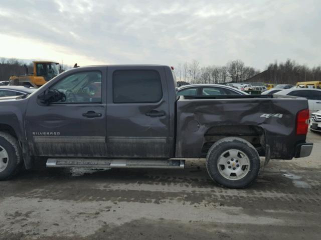 3GCRKSE31AG114618 - 2010 CHEVROLET SILVERADO GRAY photo 9