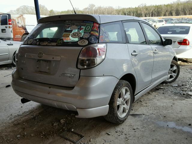 2T1KR32E35C347831 - 2005 TOYOTA COROLLA MA GRAY photo 4