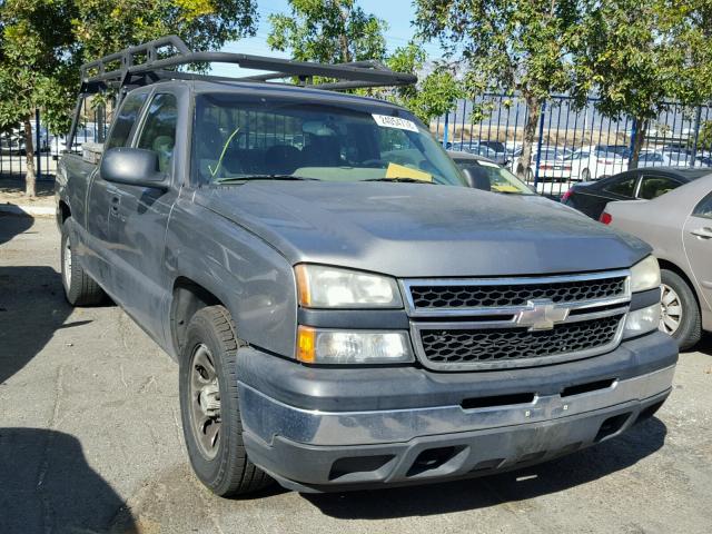 1GCEC19X57Z117503 - 2007 CHEVROLET SILVERADO GRAY photo 1