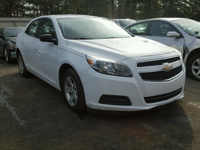 1G11B5SA8DF211203 - 2013 CHEVROLET MALIBU LS WHITE photo 1