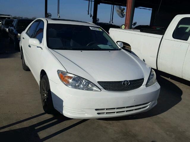 4T1BE32K73U227592 - 2003 TOYOTA CAMRY LE WHITE photo 1