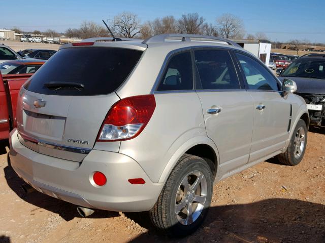 3GNAL3E54CS547651 - 2012 CHEVROLET CAPTIVA SP GOLD photo 4