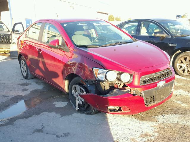 1G1JA5SH9E4160999 - 2014 CHEVROLET SONIC LS Bordo foto 1
