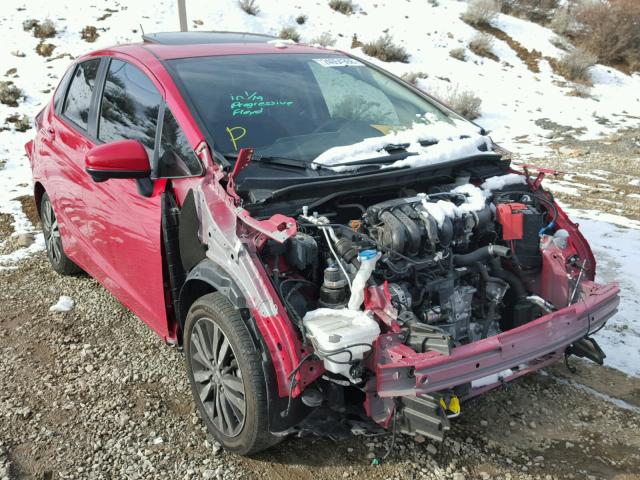 JHMGK5H78GX041452 - 2016 HONDA FIT EX RED photo 1