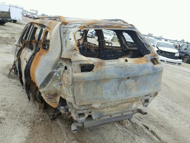 1C4PJLCS6GW282114 - 2016 JEEP CHEROKEE L BURN photo 3