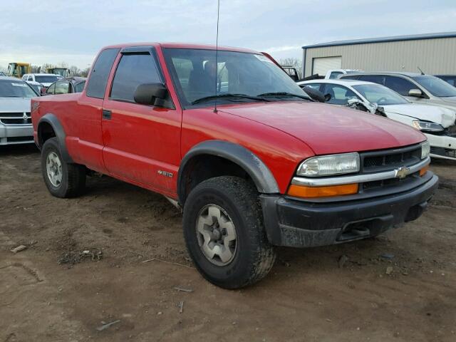 1GCCT19W528234415 - 2002 CHEVROLET S TRUCK S1 RED photo 1