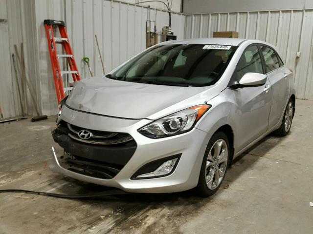 KMHD35LE8DU106137 - 2013 HYUNDAI ELANTRA GT GRAY photo 2