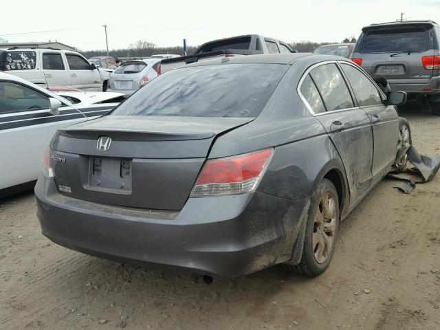 1HGCP268X8A001827 - 2008 HONDA ACCORD EXL GRAY photo 4