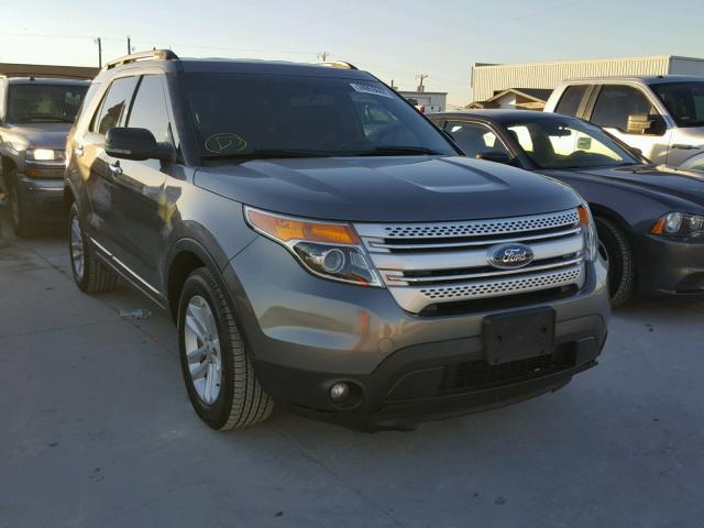 1FMHK7D96CGA93886 - 2012 FORD EXPLORER X GRAY photo 1