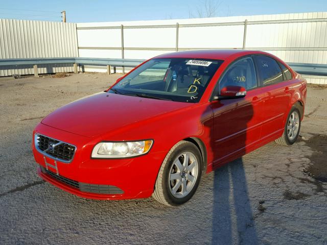 YV1MS390392465741 - 2009 VOLVO S40 2.4I RED photo 2