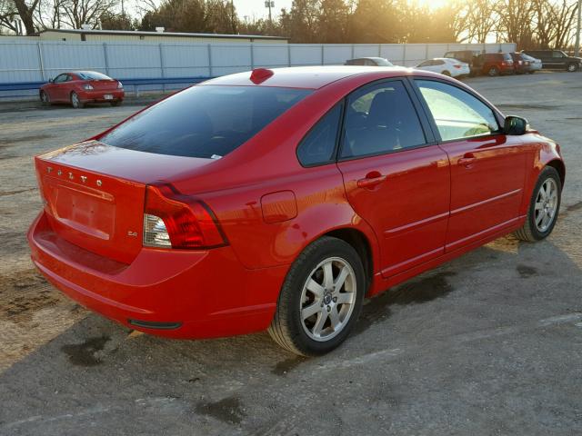 YV1MS390392465741 - 2009 VOLVO S40 2.4I RED photo 4