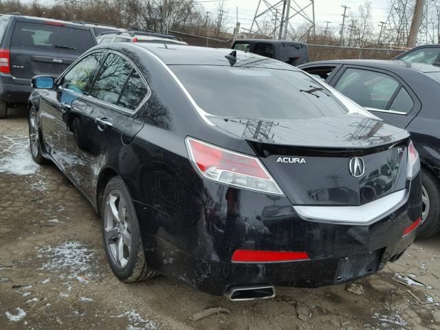 19UUA8F52AA019839 - 2010 ACURA TL BLACK photo 3