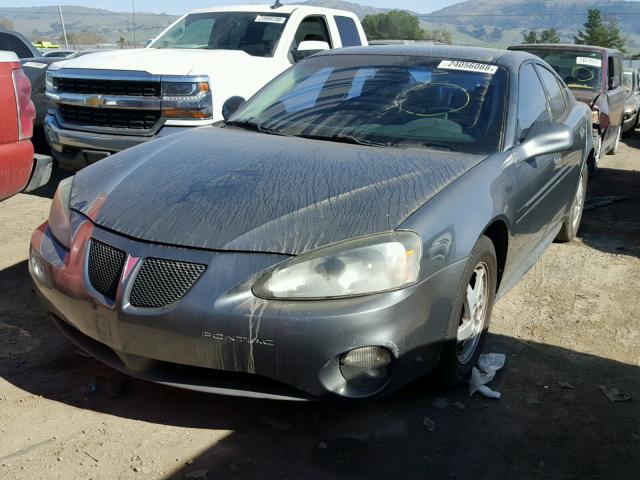 2G2WS522441370835 - 2004 PONTIAC GRAND PRIX GRAY photo 2