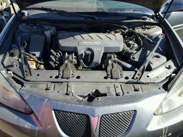 2G2WS522441370835 - 2004 PONTIAC GRAND PRIX GRAY photo 7