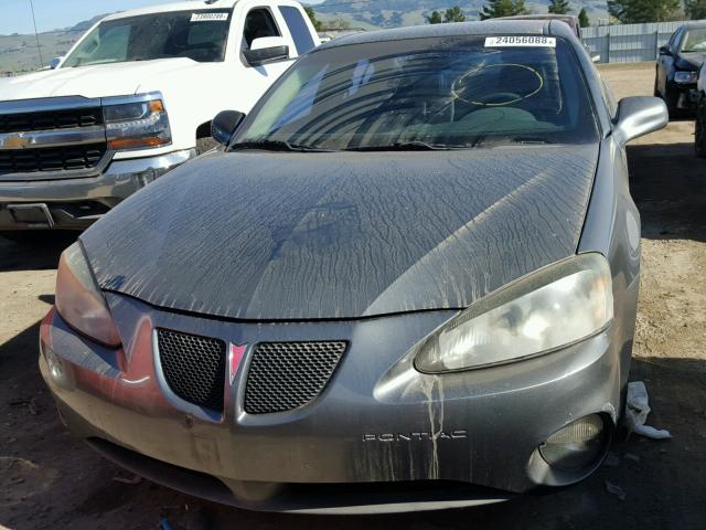 2G2WS522441370835 - 2004 PONTIAC GRAND PRIX GRAY photo 9