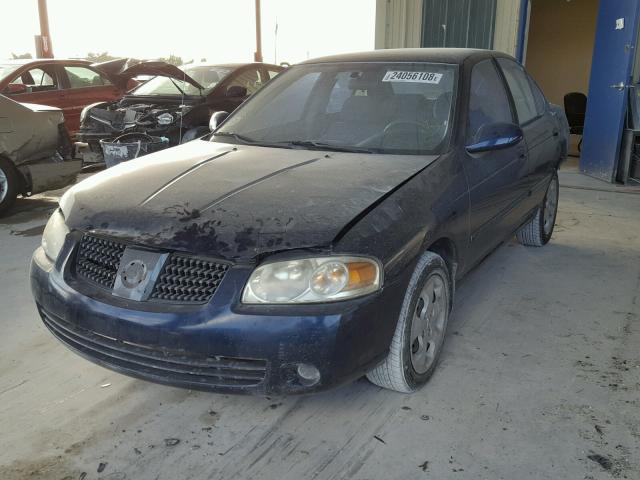 3N1CB51D16L592187 - 2006 NISSAN SENTRA 1.8 BLUE photo 2