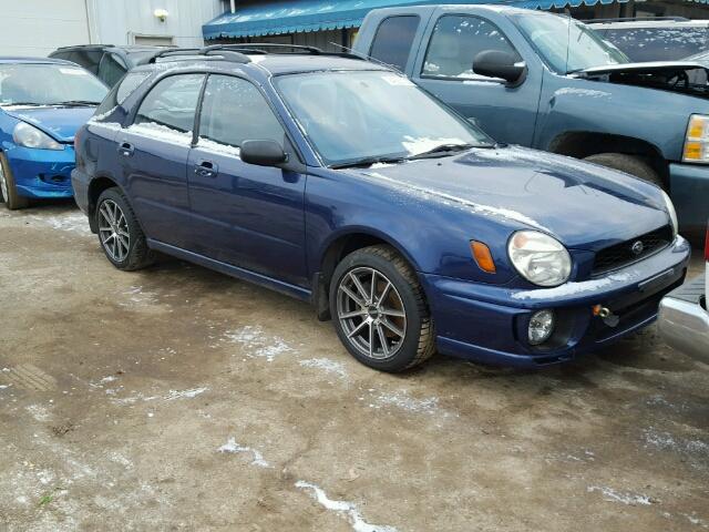 JF1GG655X3G802266 - 2003 SUBARU IMPREZA TS BLUE photo 1