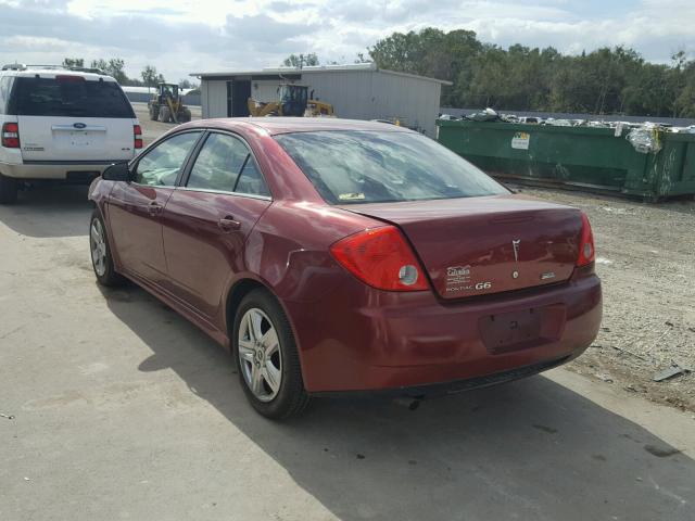 1G2ZA5E0XA4151257 - 2010 PONTIAC G6 RED photo 3