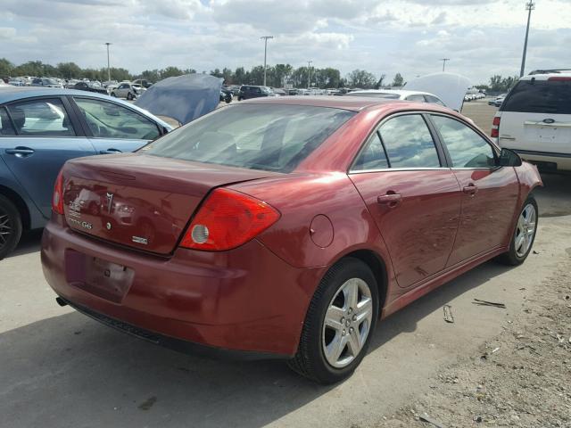 1G2ZA5E0XA4151257 - 2010 PONTIAC G6 RED photo 4