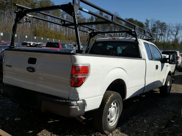 1FTVX1ETXEKD52900 - 2014 FORD F150 SUPER WHITE photo 4