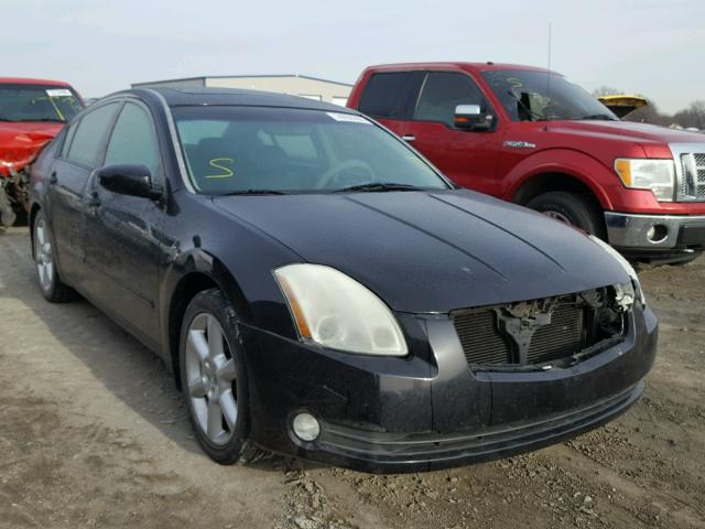 1N4BA41E56C840148 - 2006 NISSAN MAXIMA SE BLACK photo 1