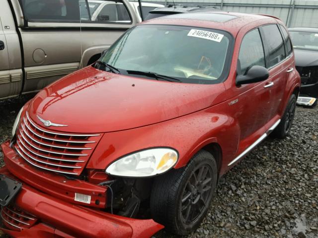 3C8FY68B64T330034 - 2004 CHRYSLER PT CRUISER MAROON photo 2