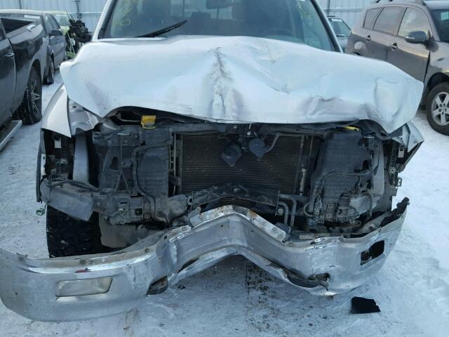 1D7RV1CT2BS664561 - 2011 DODGE RAM 1500 SILVER photo 7