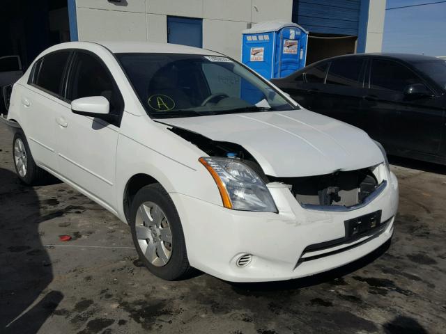 3N1AB6AP6CL639863 - 2012 NISSAN SENTRA 2.0 WHITE photo 1