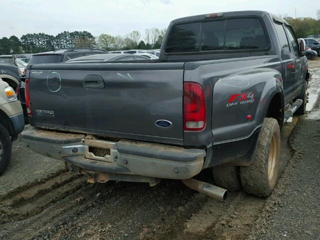 1FTWW33P36EC96548 - 2006 FORD F350 SUPER GRAY photo 4