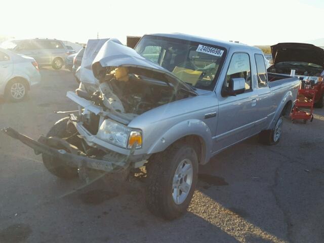 1FTYR14U06PA85580 - 2006 FORD RANGER SUP SILVER photo 2