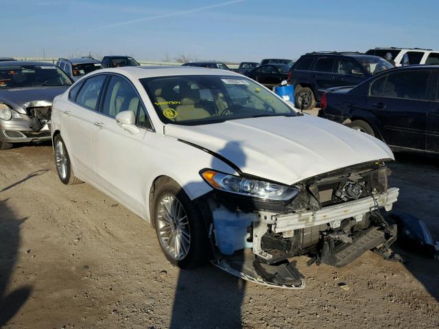 3FA6P0HD0GR114304 - 2016 FORD FUSION SE WHITE photo 1