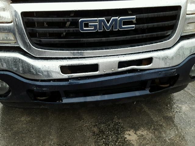 1GTEK19Z76Z186597 - 2006 GMC NEW SIERRA BLUE photo 9