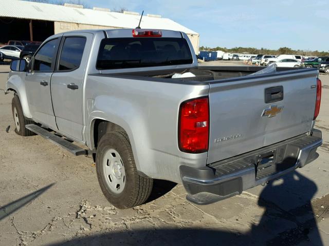 1GCGSBEA3G1279373 - 2016 CHEVROLET COLORADO SILVER photo 3