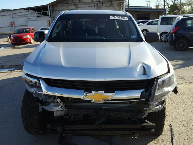 1GCGSBEA3G1279373 - 2016 CHEVROLET COLORADO SILVER photo 9