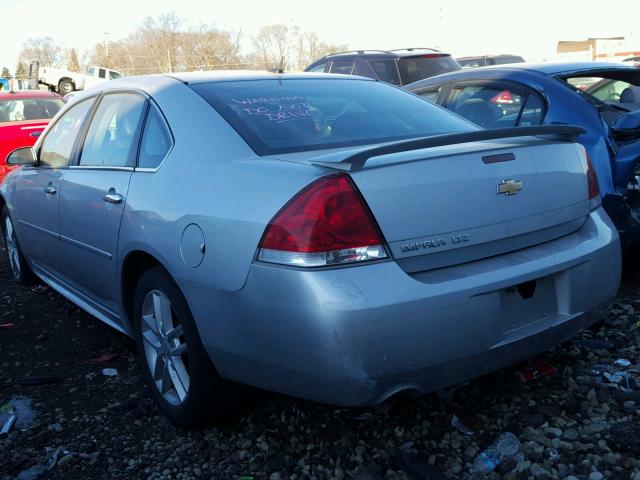 2G1WC5E39C1234219 - 2012 CHEVROLET IMPALA LTZ SILVER photo 3