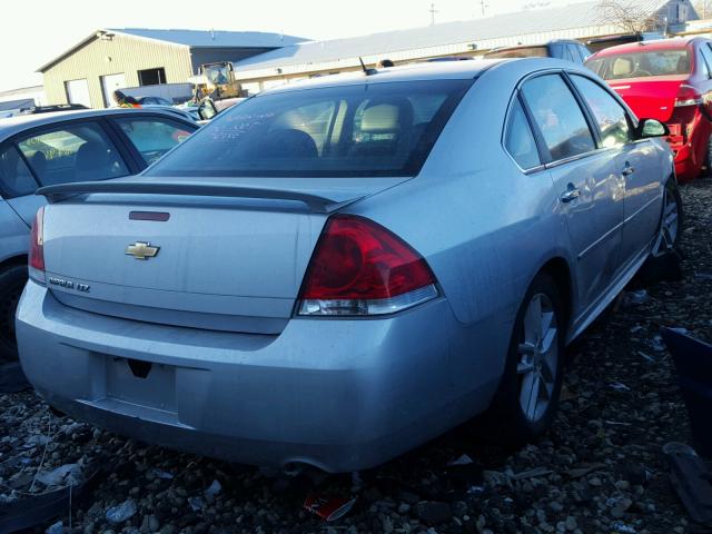 2G1WC5E39C1234219 - 2012 CHEVROLET IMPALA LTZ SILVER photo 4