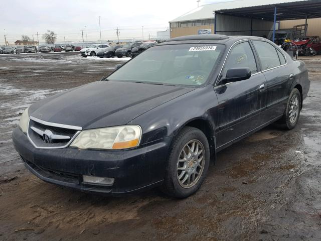 19UUA56663A061277 - 2003 ACURA 3.2TL BLACK photo 2