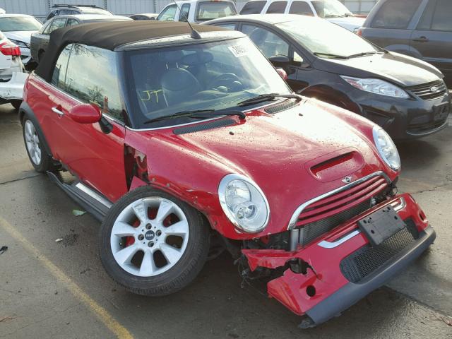 WMWRH33546TF89764 - 2006 MINI COOPER S RED photo 1