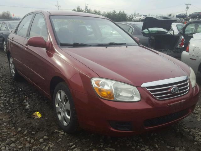 KNAFE122275450839 - 2007 KIA SPECTRA EX MAROON photo 1