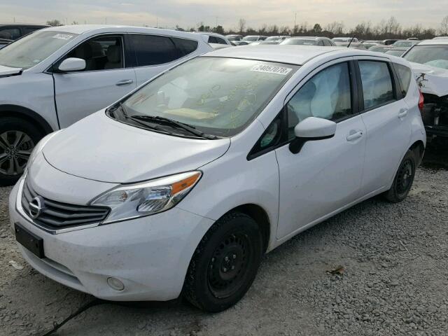 3N1CE2CP6GL388726 - 2016 NISSAN VERSA NOTE WHITE photo 2