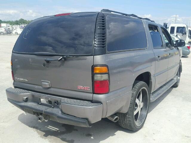 1GKFK66U35J117448 - 2005 GMC YUKON DENA SILVER photo 4