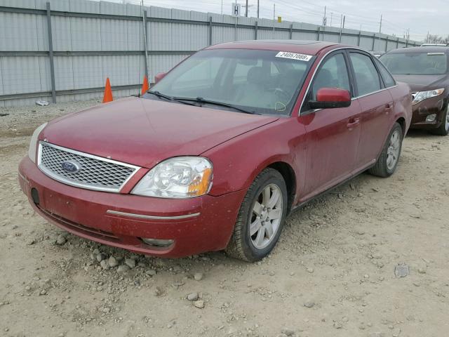 1FAHP24167G161392 - 2007 FORD FIVE HUNDR RED photo 2