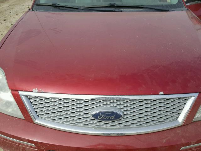 1FAHP24167G161392 - 2007 FORD FIVE HUNDR RED photo 7