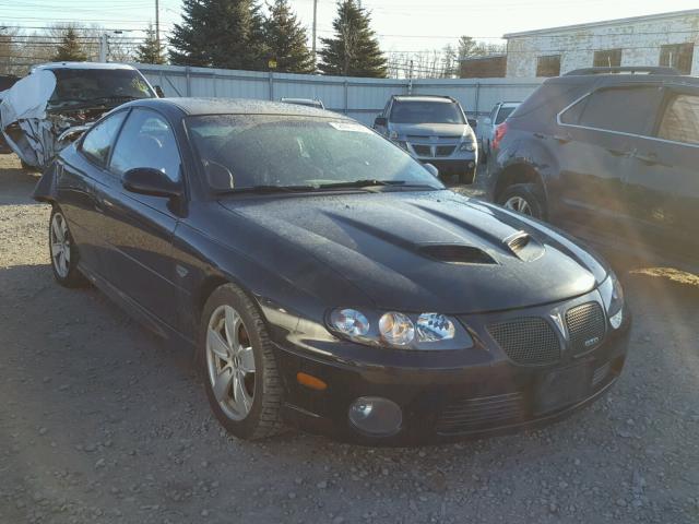 6G2VX12U35L412014 - 2005 PONTIAC GTO BLACK photo 1