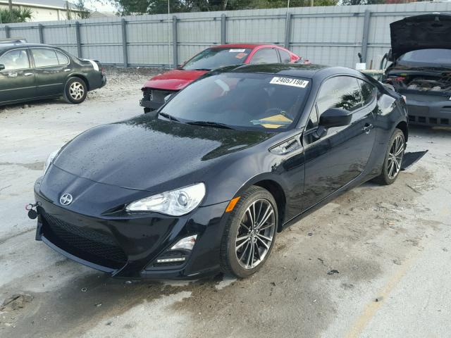 JF1ZNAA18D1732615 - 2013 TOYOTA SCION FR-S შავი ფოტო 2