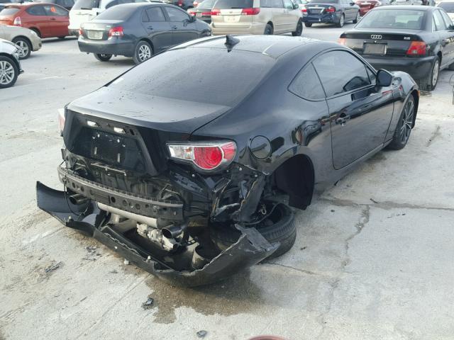 JF1ZNAA18D1732615 - 2013 TOYOTA SCION FR-S შავი ფოტო 4