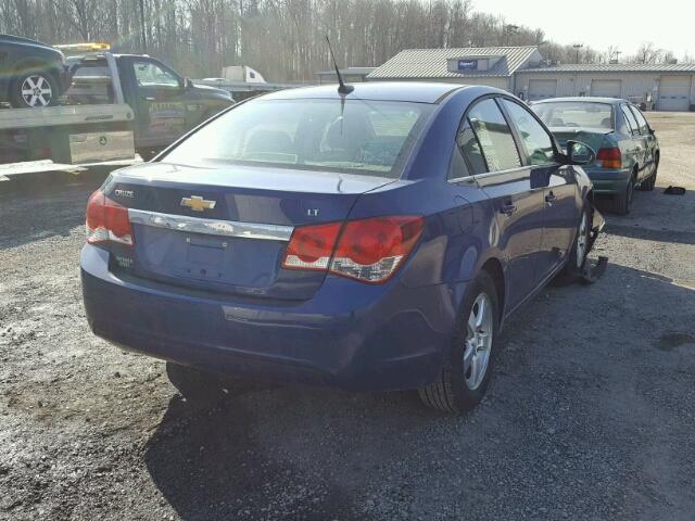 1G1PL5SC8C7269801 - 2012 CHEVROLET CRUZE LT PURPLE photo 4