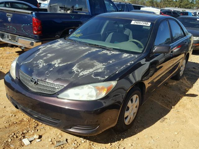 4T1BE32K13U768718 - 2003 TOYOTA CAMRY LE PURPLE photo 2