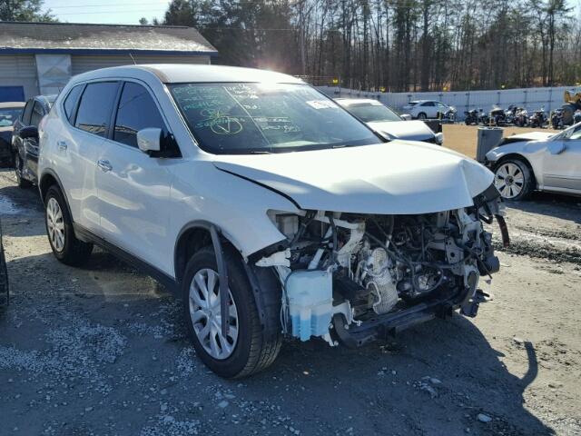 5N1AT2MV8EC778321 - 2014 NISSAN ROGUE S WHITE photo 1